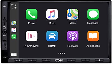 ATOTO F7 XE Car Stereo Compatible with Wireless CarPlay & Android Auto - F7G2A7XE-S01-NA1