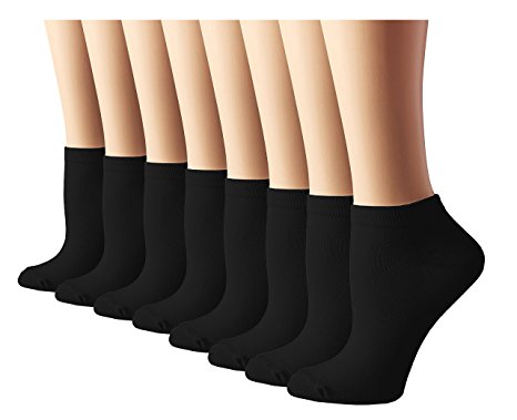 Women's Athletic No Show Running Socks 8 Pack