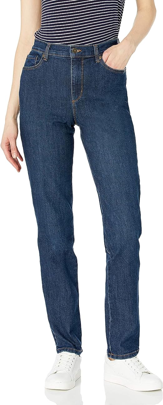 Gloria Vanderbilt Women's Petite Classic Amanda High Rise Tapered Jean