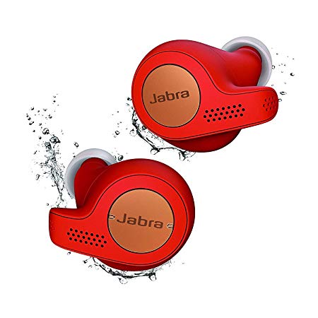 Jabra Elite Active 65t True Wireless Bluetooth Earbuds with Charging Case and One-Touch Amazon Alexa - Copper Red