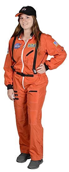 Aeromax Adult Astronaut Suit with Embroidered Cap