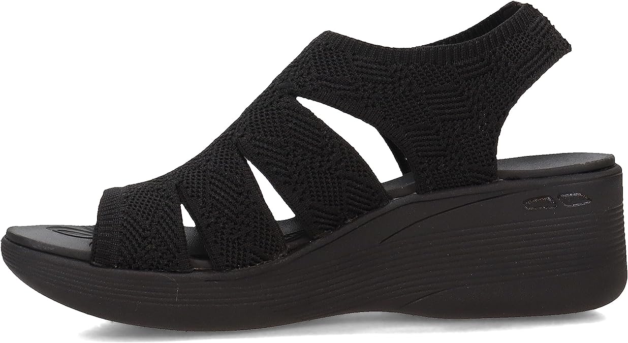 Skechers Women's Pier-lite-Memory Maker Wedge Sandal