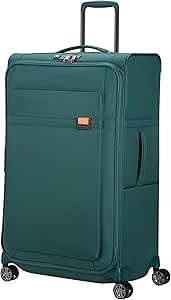 Samsonite Suitcase, Northern Blue/Orange, Spinner L (78 cm-111.5/120 L)