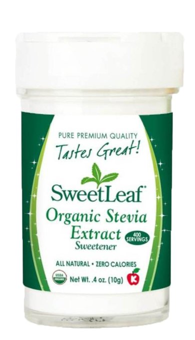 Sweet Leaf Organic Stevia Extract Sweetner 04 Ounce