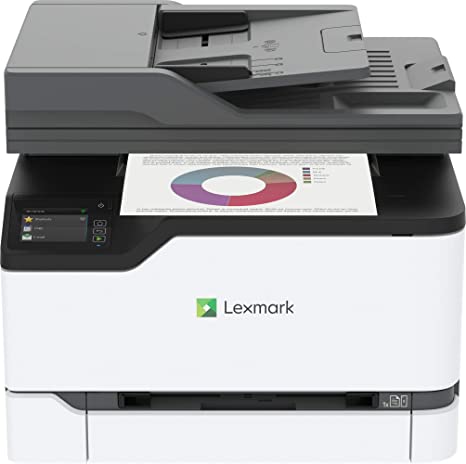 Lexmark MC3426adw Color Laser Multifunction Product with Print, Copy, Fax, Scan and Wireless Capabilities, Plus Full-Spectrum Security and Print Speed up to 26 ppm (40N9360)