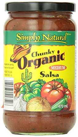 Simply Natural Organic Salsa-Chunky-Medium, 470Ml