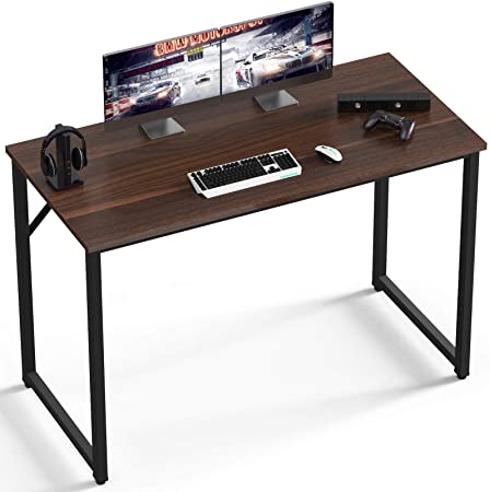 LEMBERI Computer Desk 39’’, Home Office Desk, Study Writing Table，Modern Simple Style PC Desk for Small Space，Workstation