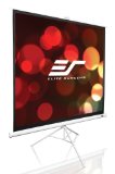 Elite Screens Tripod Series 99-inch Diagonal 11 Portable Pull Up Projector Projection Screen Model T99NWS1