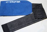 Ice Wraptor Ice Wrap  Cold Wrap can hold ANY ice and gel pack up to 5 x 10 inches - Wraps around any body part from small joints to knees backs and shoulders - Ice Pack NOT Included
