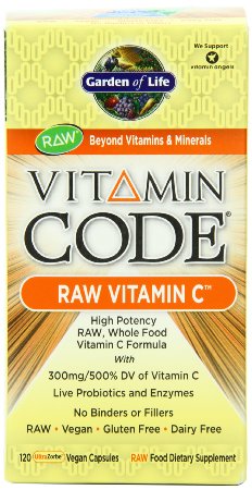 Garden of Life Vitamin Code Vitamin C 120 Capsules