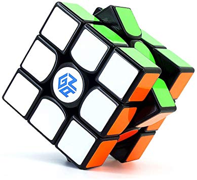 GAN 356 Air Master Edition 2019, 3x3 Speed Cube Gans Puzzle Magic Cube with IPG v5 (Black Stickered)