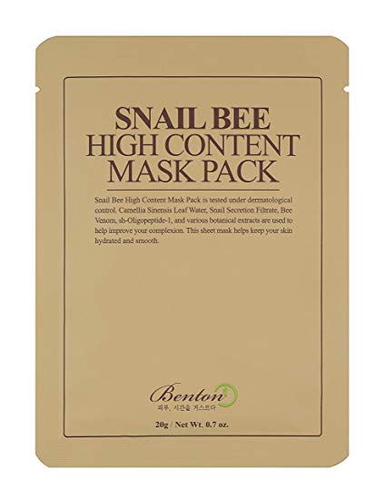 BENTON Snail Bee Mask Pack (Pack of 10)