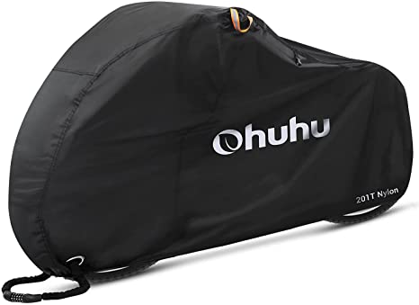 Ohuhu Bike Cover Waterproof Outdoor Bicycle Covers for Mountain and Road Bikes, Rain Sun UV Proof