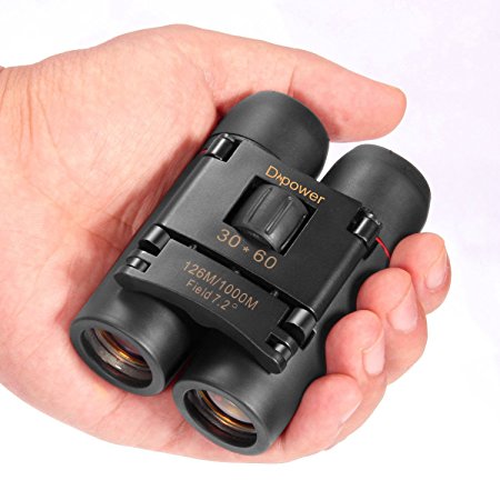 Dreampower 30x60 Compact Folding Binoculars Telescope with Low Light Night Vision for kids /adults/outdoor birding/ travelling/sightseeing/ hunting, etc