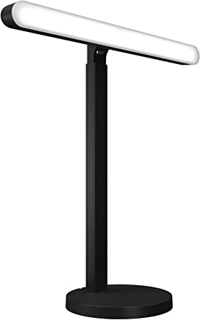 Logitech Litra Beam Premium LED Streaming Key Light with TrueSoft, Adjustable Desktop Mount, Brightness/Color Temp Settings, Desktop App Control for PC/Mac - Graphite