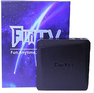 FUNTV Chinese 增强版2024 Chinese TV 5th Generation Upgraded CN/HK/TW TV and Seven Days Playback 最新五代 智能语音版 中文电视盒子 機頂盒 最新 高端 海外家庭必备 YouCine Box