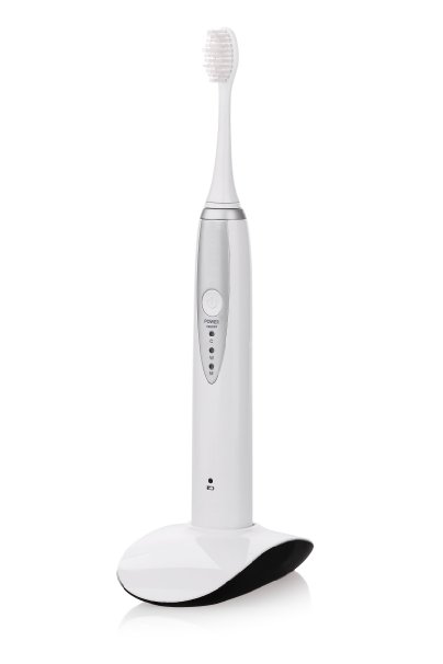 BROADCARE Electric Toothbrush 31000 VPM Powerful Rechargeable Sonic Toothbrush (Oval, White)