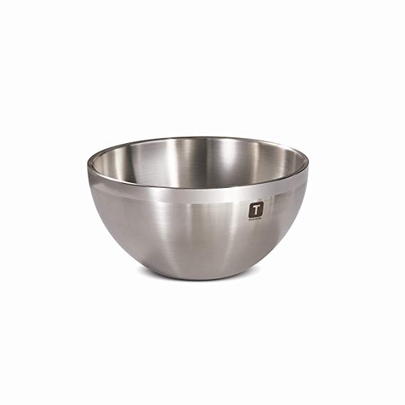 Tramontina Double Wall Stainless Steel Mixing Bowls (5-Quart)