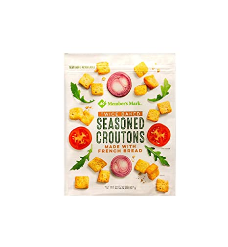 Member's Mark Seasoned Croutons (32 oz.) (Pack of 1)