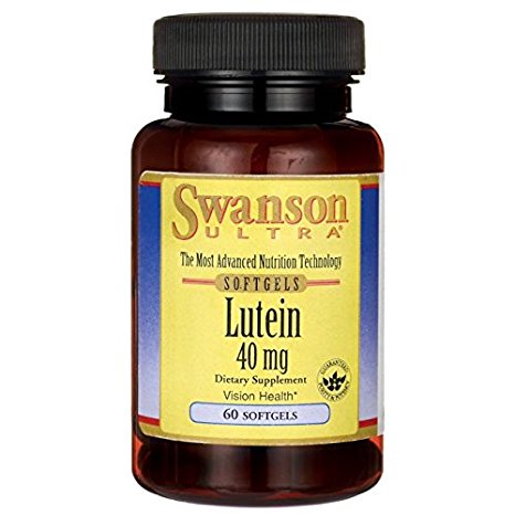 Swanson Lutein 40 mg 60 Sgels