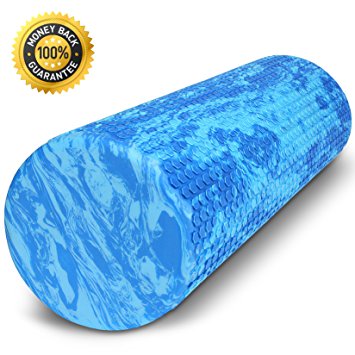 Aimerday Foam Roller Deep Tissue Muscle Massager Firm Trigger-Point Back Roller for Physical Therapy