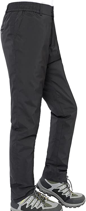 MOHEM Women's Down Lined Snow Pants Warm Winter Ski Pants(Order One Size UP)