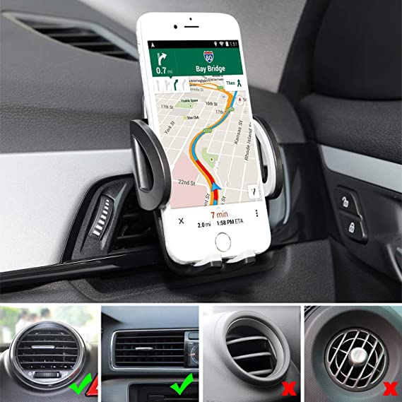 Car Phone Mount Air Vent Cell Phone Holder for Car