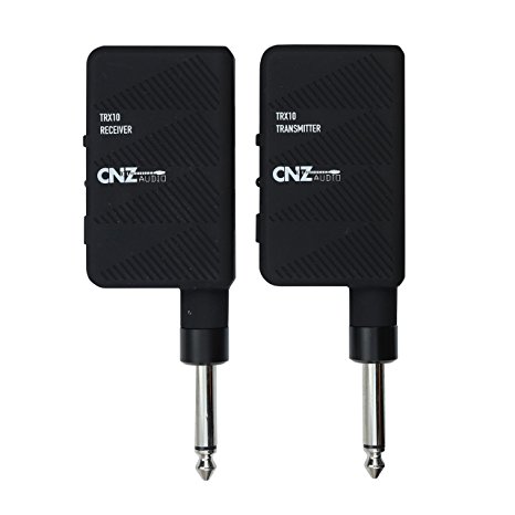 CNZ Audio Wireless Guitar Transmitter & Receiver, Easy Plug Play