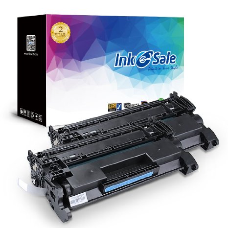 INK E-SALE CF226A 26A High Yield Black Toner Cartridge Compatible for HP LaserJet Pro M402n M402dn M402dw, MFP M426fdw M426fdn Printer Series, 2 Pack