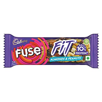 Cadbury Fuse Fit Chocolate Snack Bar with Almonds and Peanuts,40g