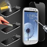 KingMas Premium Explosion-proof Tempered Glass Screen Protector For Samsung Galaxy S3 SIII i9300
