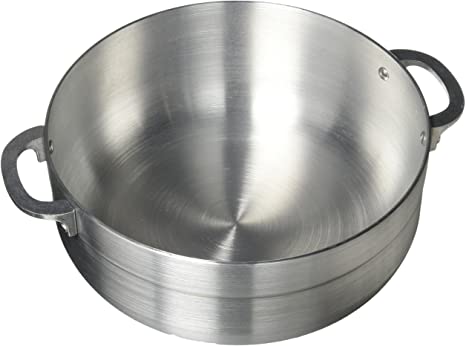 Uniware Super Quality Aluminum Caldero/ Stock Pot with Aluminum lid, Thickness 3mm