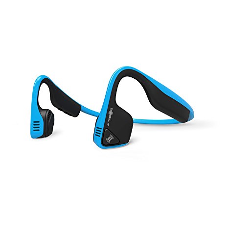 AfterShokz Bone Conduction Bluetooth Audio trekz Titanium bone conduction Headphones for Sports Activities with Microphone