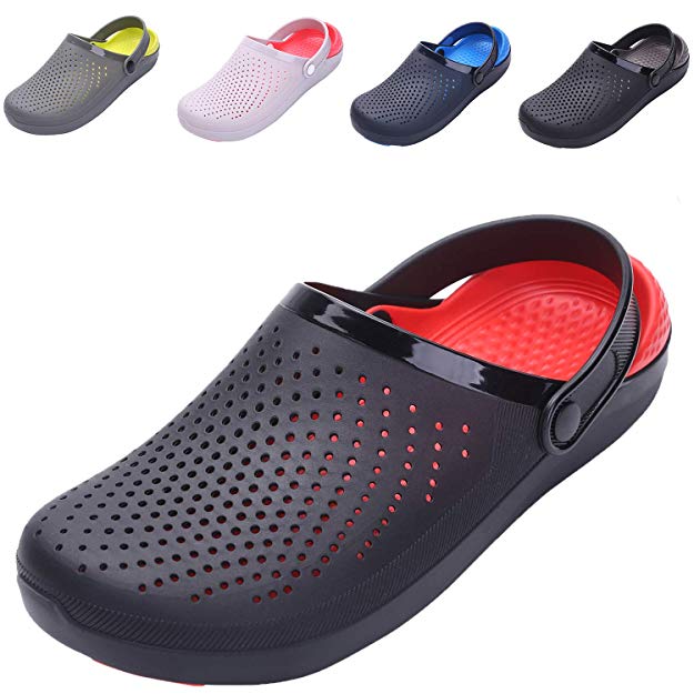 Nishiguang Men's Clogs Garden Shoes Beach Sandals Summer Slipper for Women