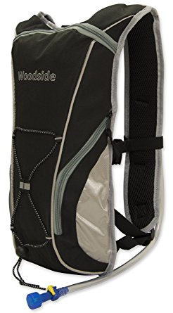 Woodside 2 Litre Hydration Pack Water Rucksack/Backpack/Cycling Bladder Bag