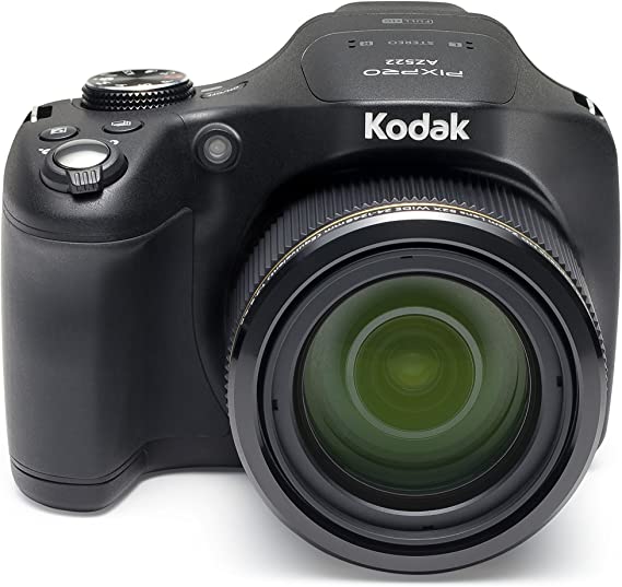 Kodak PIXPRO Astro Zoom AZ522 16 MP Digital Camera with 52X Opitcal Zoom, 1080p Video Recording and 3" LCD Screen (Black)