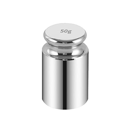 ikasus Calibration Weight 20g 50g 100g 200g 500g 1KG M1 Class Stainless Steel Calibration Gram Scale Weight Set for Digital Scale Balance Gram Scale Balance, Jewelry Scale