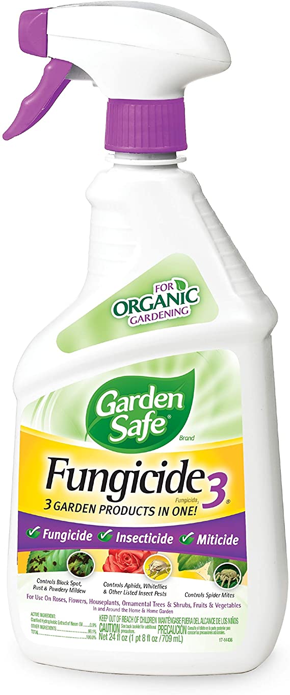 Garden Safe Brand Fungicide3, Ready-to-Use, 24-Ounce, 6-Pack