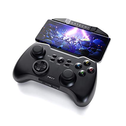 Satechi Bluetooth Wireless Universal Game Controller Gamepad - Compatible with Samsung Galaxy Note HTC LG Android Tablet PC Samsung Gear VR