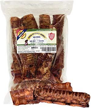 Green Butterfly Brands Dog Chews – Beef Trachea Dog Treat Chew Made in USA. Grass Fed Farm-Raised American Beef. Glucosamine Rich for Healthy Joints. All Natural Dental Chew