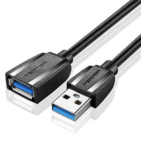 USB 3.0 Extension Cable (10 Feet -3 Meter) High Speed A Male to A Female Extension/Extender/Repeater for External Hard Drive, Printer, Scanner, Mouse, Keyboard, USB