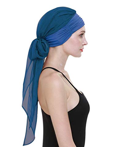 Chemo Headwear Turbans For Women Long Hair Head Scarf Headwraps Cancer Hats