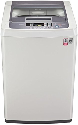 LG 6.5 kg Fully-Automatic Top Loading Washing Machine (T7569NDDL, Blue and White)