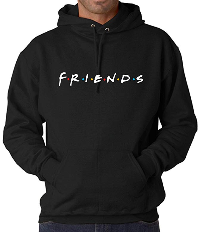 Friends TV Show Hoodie/Sweatshirt Unisex (Hoodie, XL)