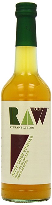 Raw Health Org Apple Cider Vinegar 500ml (Pack of 4)