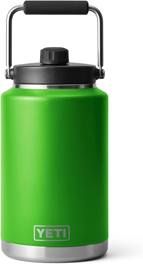 YETI Rambler Gallon Jug, Vacuum Insulated, Stainless Steel with MagCap, Canopy Green