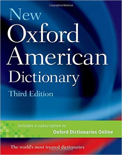 New Oxford American Dictionary 3rd Edition