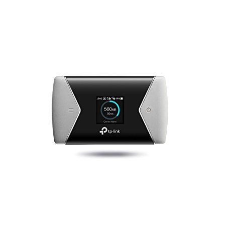 TP-Link M7650 4G LTE-Advanced Mobile Wi-Fi Router/Hotspot (Share Dual Band Wi-Fi with Upto 32 Devices, Long Lasting Battery for Upto 15 Hours of Working, Easy to Use, Unlocked)