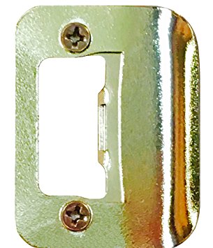 GATOR Door Latch Restorer - Strike Plate (Polished Brass)