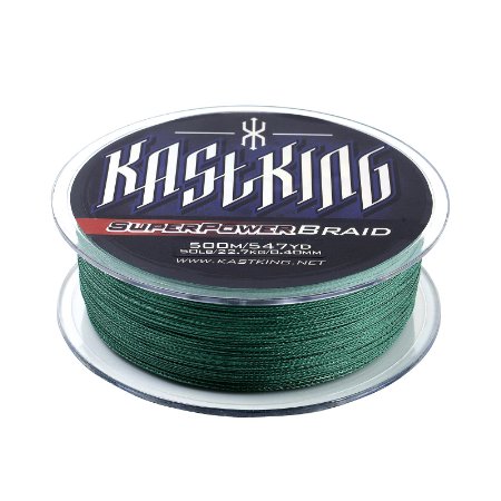 KastKing SuperPower Braid Fishing Line 500M (550 Yards)/1000M(1100 Yards) Advanced Superline